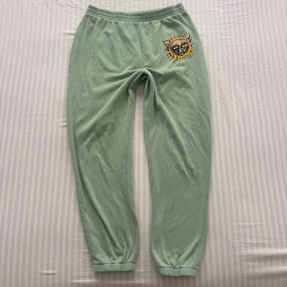 Green “Sublime” sweat pants